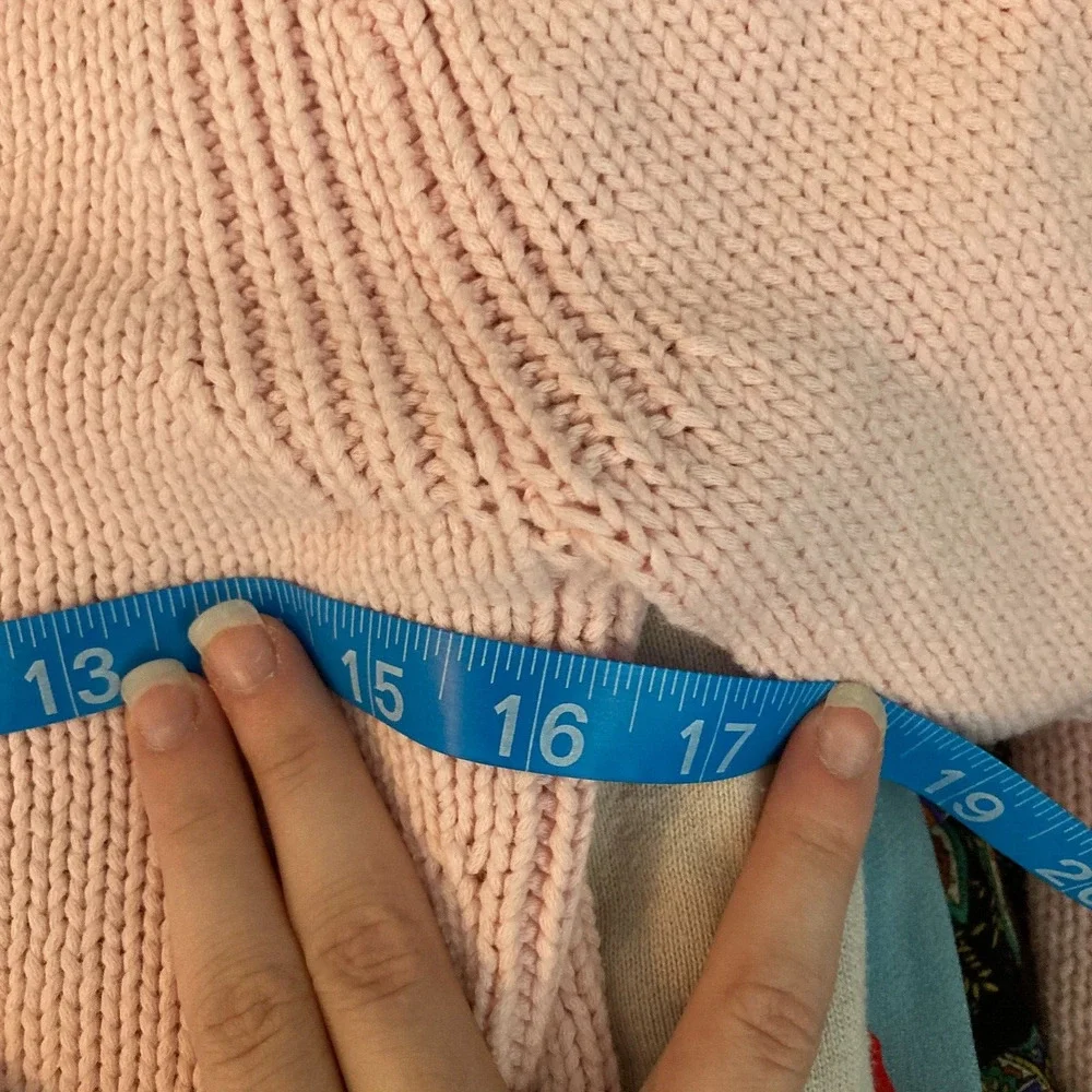 J. Crew Sweater Womens Sz XXS Light Baby Pink Rolled Mock‎ Neck Pullover